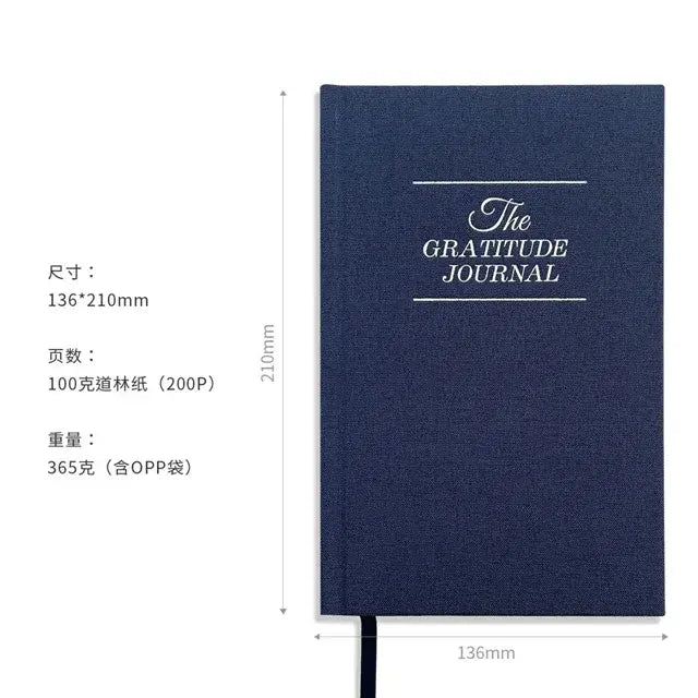 The Daily Thanks Notebook - Gratitude Journal