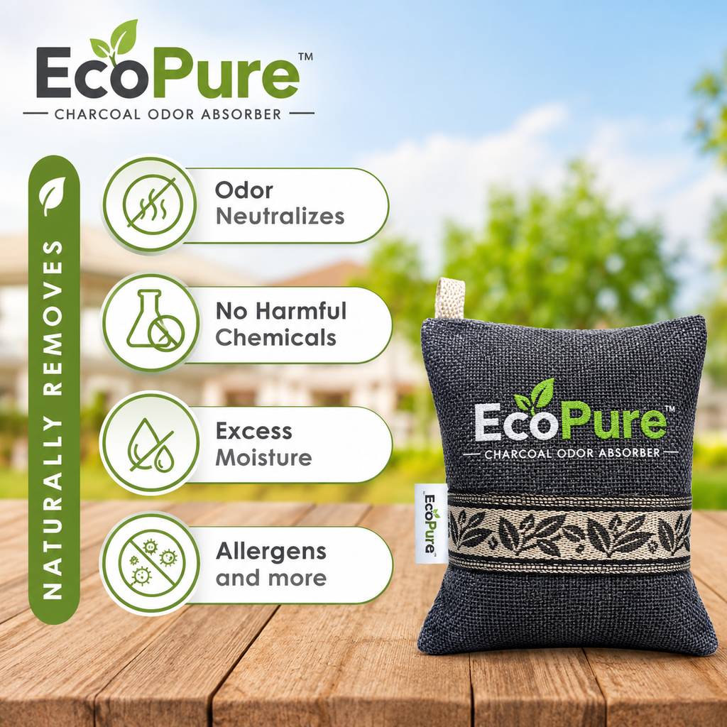 EcoPure Charcoal Odor Absorber (75g)